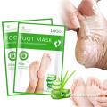 Chaussettes de masque de pied exfoliant Pédicure Foot Soins